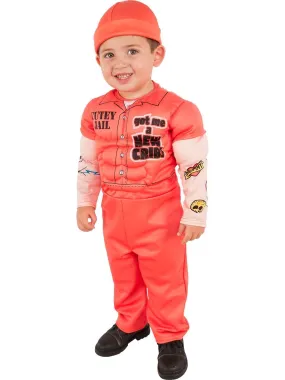 Muscle Man Prisoner Deluxe Costume for Toddlers & Kids