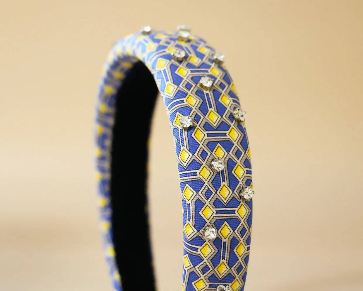 OG Headband Blue Yellow 