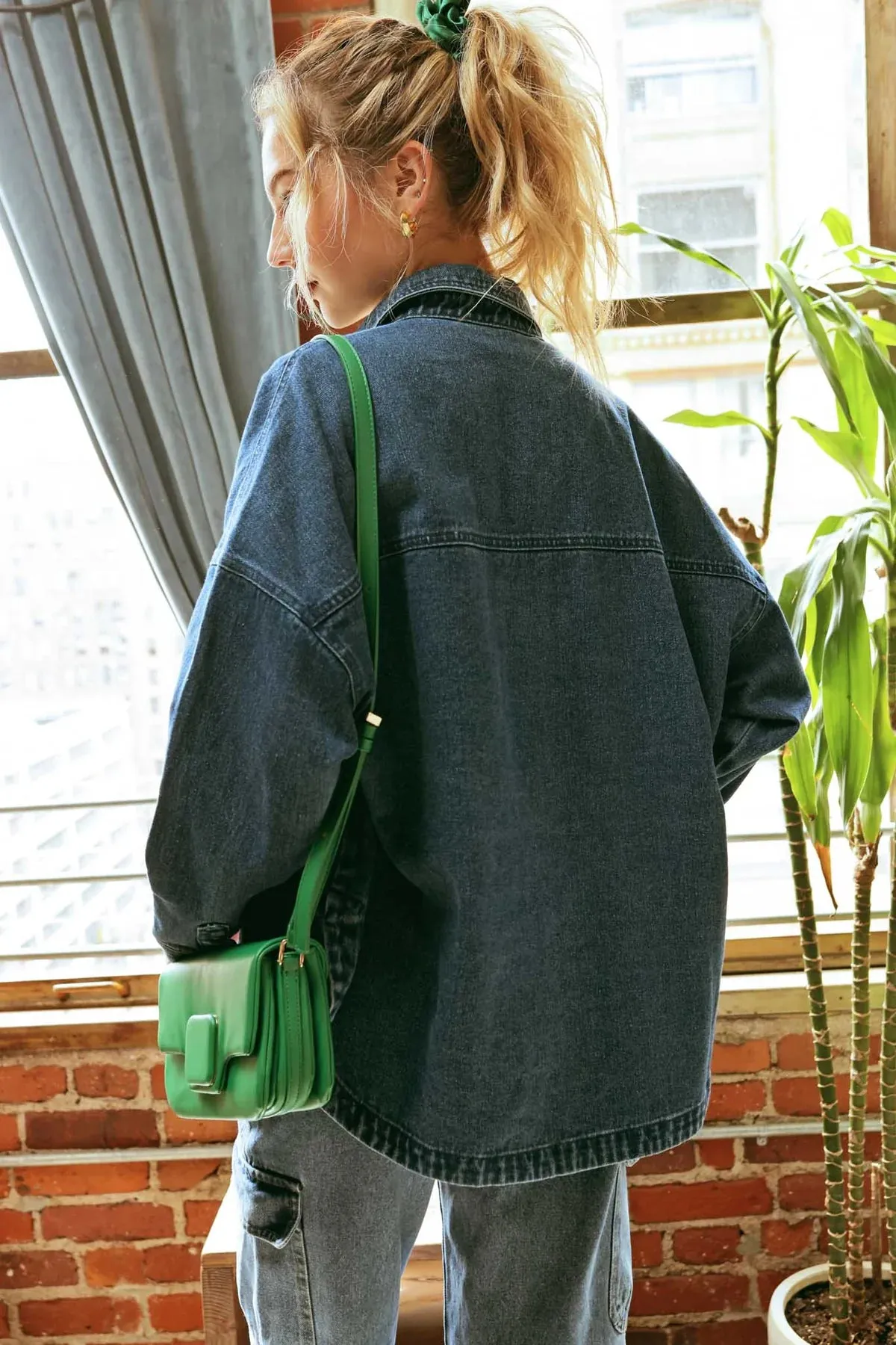 Oversized Denim Shacket