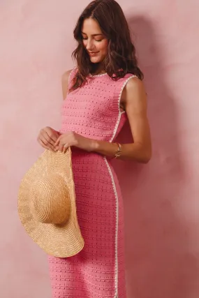 Pink Sands Midi Dress