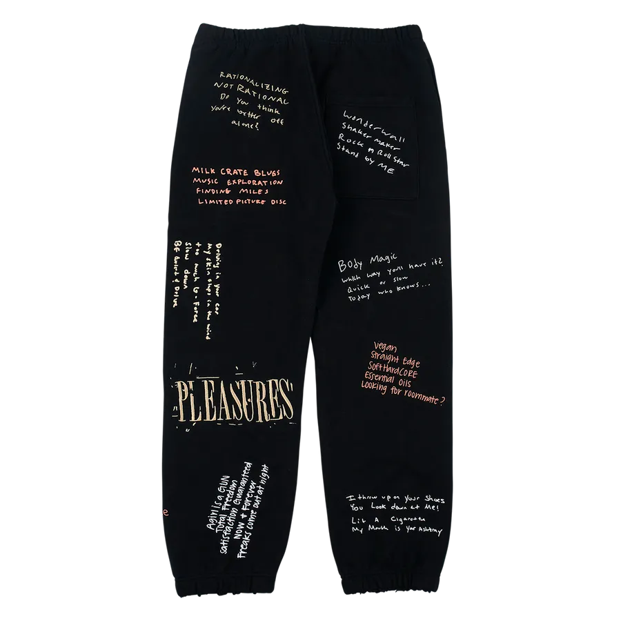 Pleasures remote sweatpants