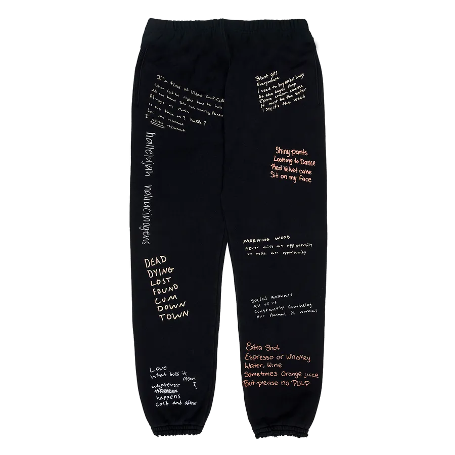 Pleasures remote sweatpants