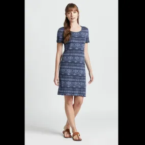 Short-Sleeve Cotton Sweater Dress - Pendleton - DRPD1