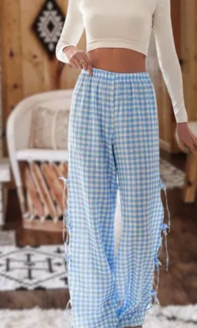 Side Bow Tie Pants