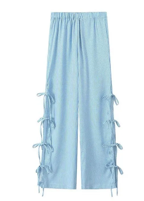 Side Bow Tie Pants