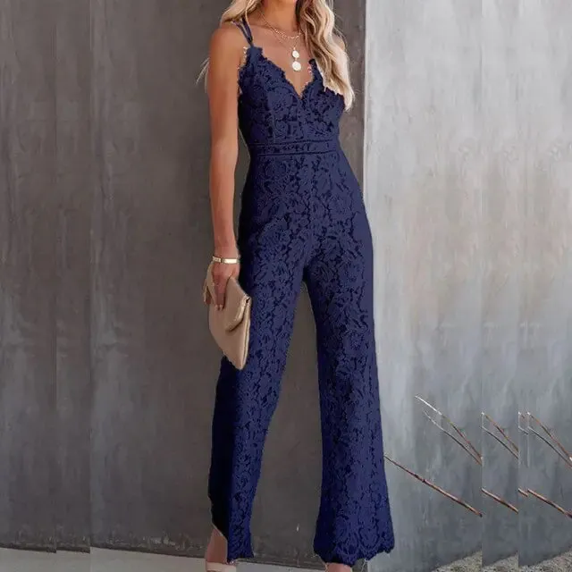 Sleeveless Sling Party Jumpsuit