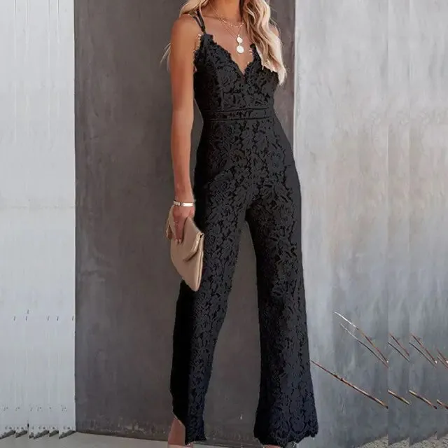 Sleeveless Sling Party Jumpsuit