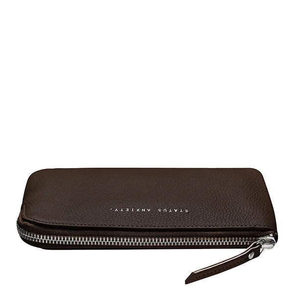 Smoke   Mirrors Pouch - Cocoa