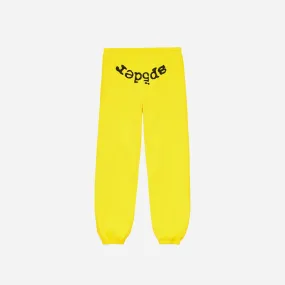 Sp5der Legacy Sweatpant Yellow