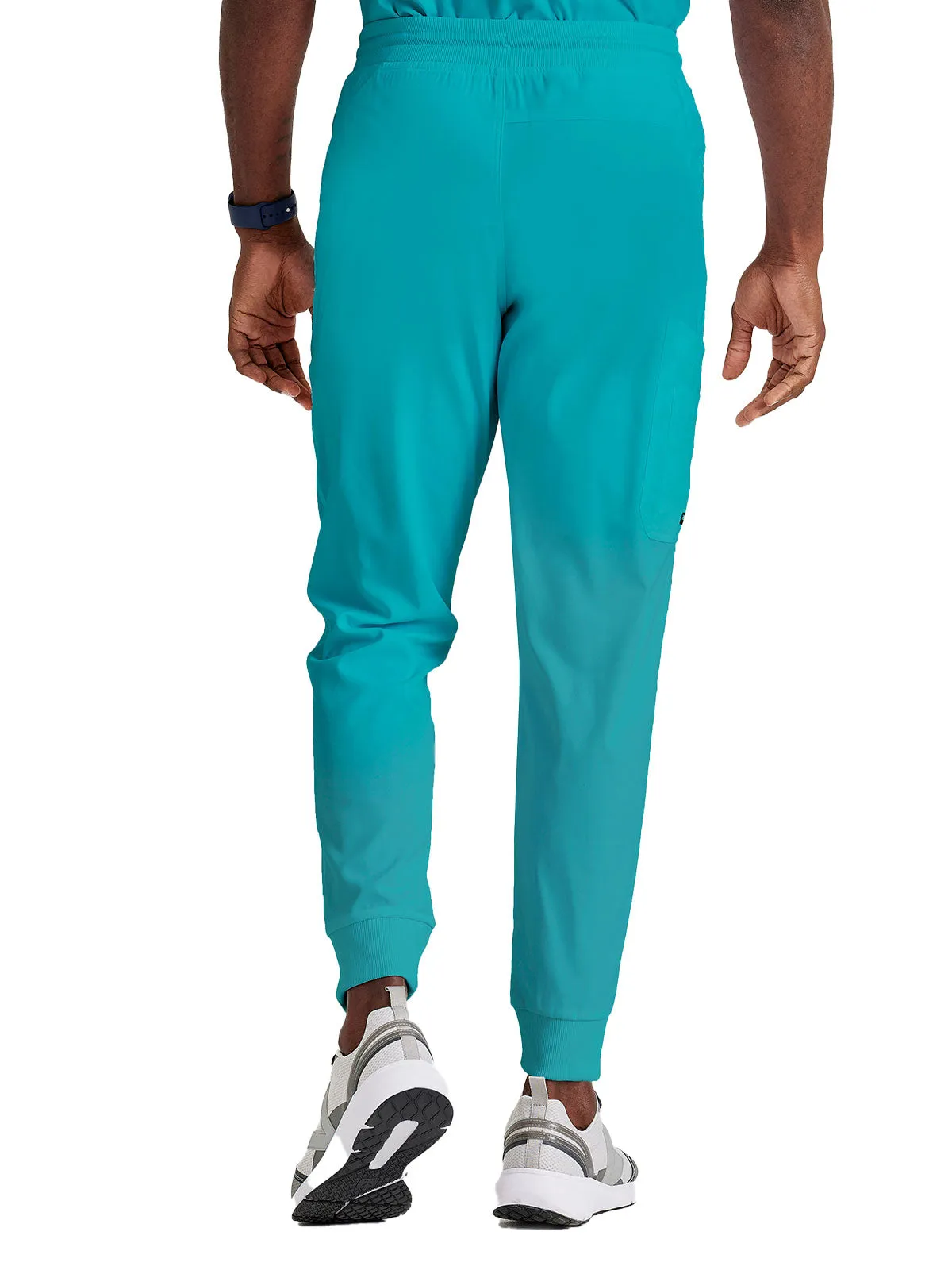 Spandex Stretch - Men’s Zip-Fly Jogger Scrub Pant