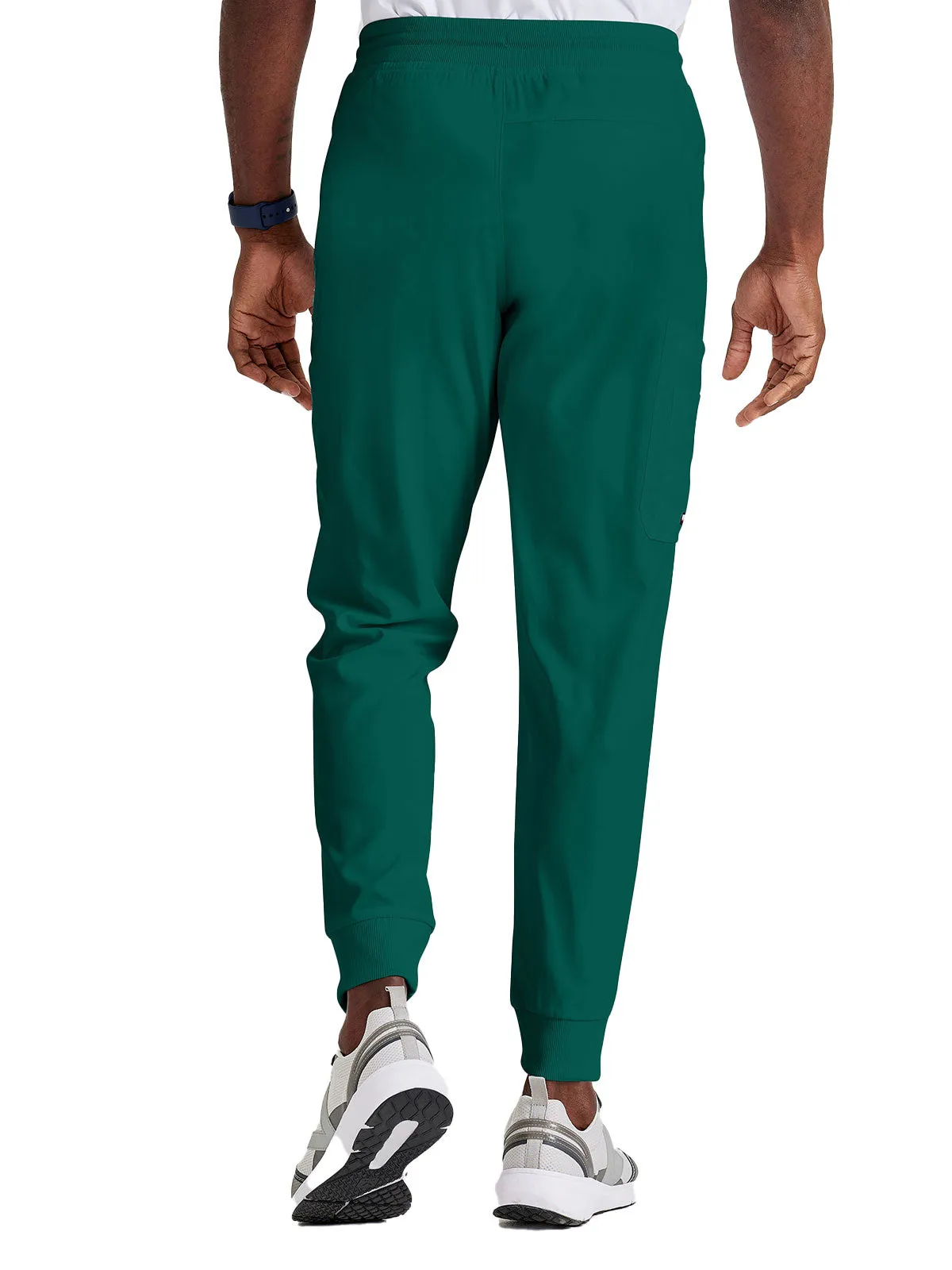 Spandex Stretch - Men’s Zip-Fly Jogger Scrub Pant
