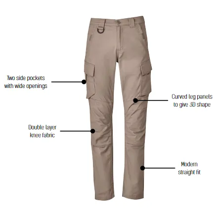 Syzmik Mens Streetworx Curved Cargo Pant (ZP360)