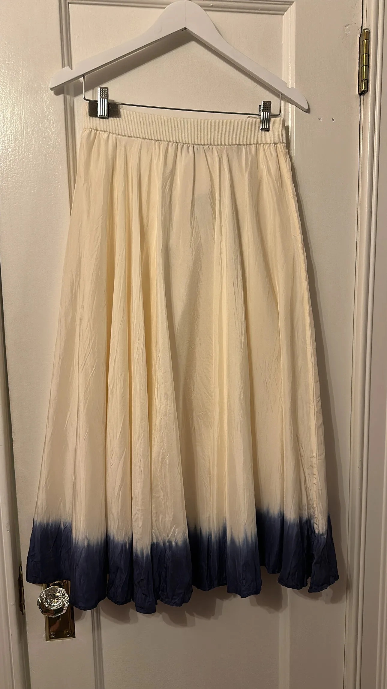 Tie Dye Silk Skirt