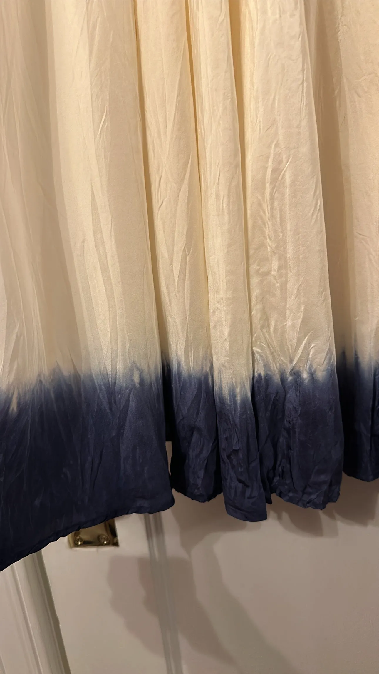 Tie Dye Silk Skirt