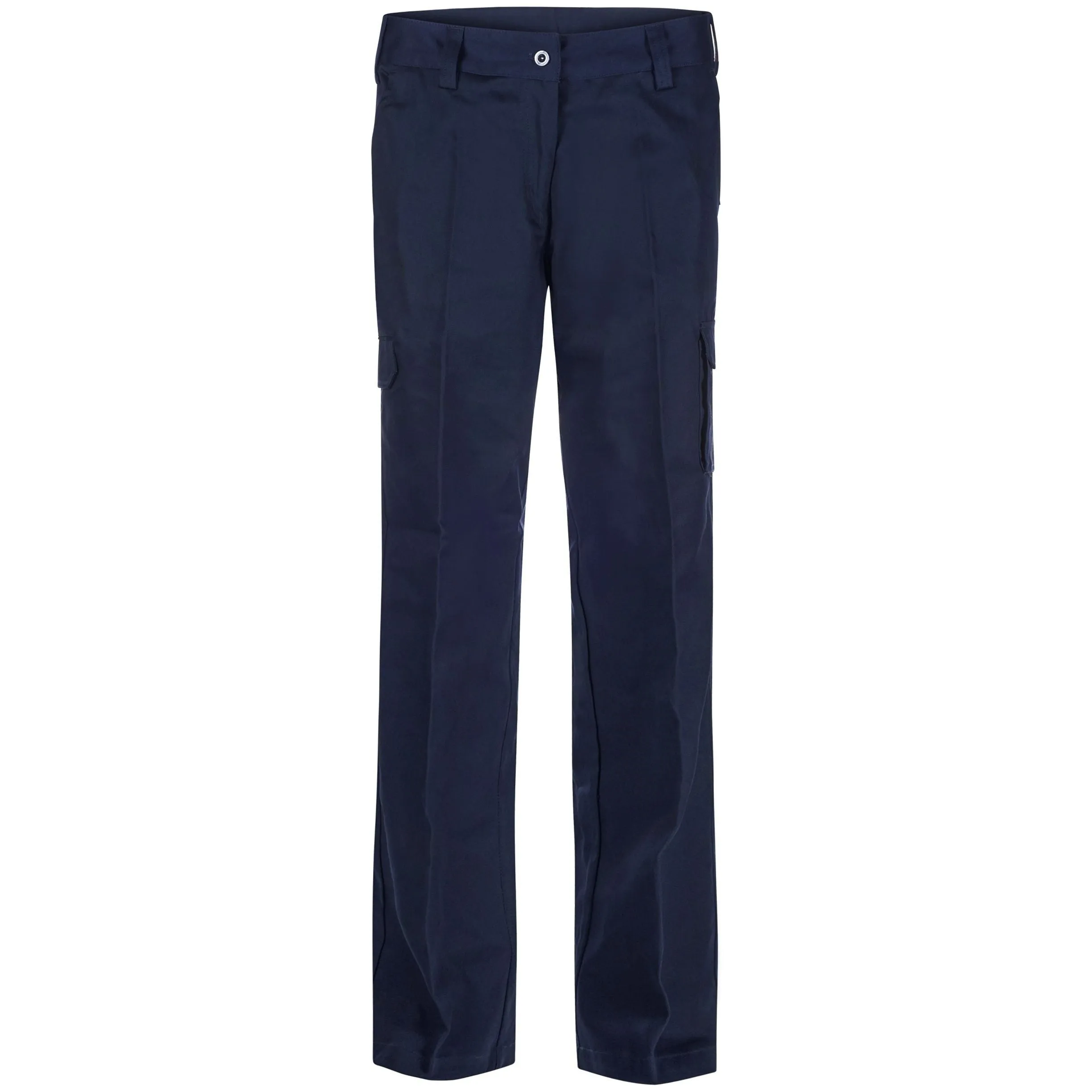 Workcraft Ladies Mid Weight Cargo Cotton Drill Trouser (WPL070)
